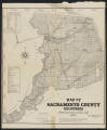 Map of Sacramento County Showing Uses of the Soil