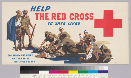 Help The Red Cross to save lives: Give money and help! : Join your local Red Cross Branch!