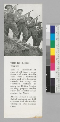Recto: The Bull-dog Breed: Verso: Britain and her allies are resolved on this