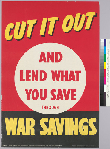 Cut it out and lend what you save through war savings