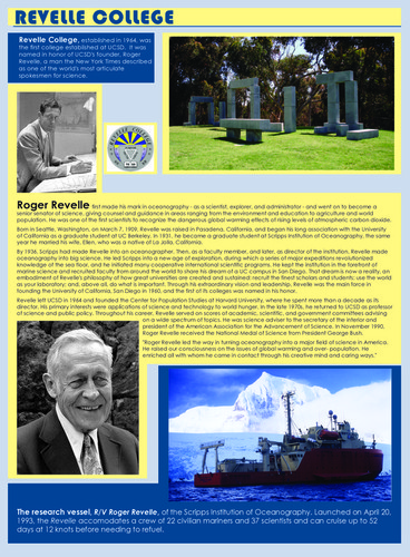 UC San Diego colleges history posters