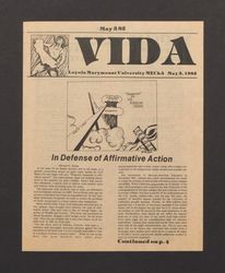 Vida Newspaper - May 1982 — Calisphere