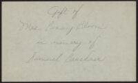 Music Ms. 9. Melodien Sammlung / des S. Bruckner, K.U.K. Musik Feldwebel, im 41. Inftr. Regimt