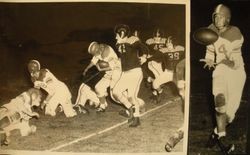 Analy High School Tigers football, 1953--unidentified games with Paul Vaz (#4)