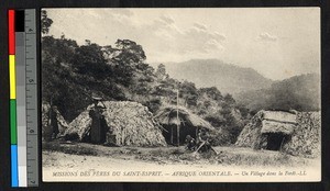 Hillside village, German East Africa, ca.1920-1940