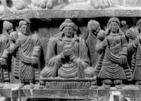 Bas-relief fragment depicting Dipankara jataka