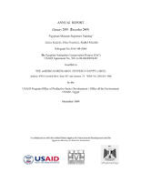 Egyptian Museum Registrars Training Annual Report, Year 3