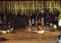 Theyyam festival - Pulluvan Sarpam pāṭṭu/Sarpam thullal, Kalliasseri ...