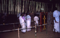 Sarpam Thullal Pulluvan Serpent Ritual - women and children stand in ...