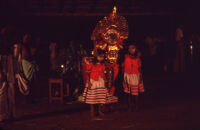 Theyyam festival - Velikkala pāṭṭu healing exorcism of the Pulaya ...