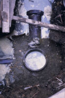 Mosque trenches before conservation