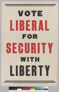 Vote Liberal for security with liberty
