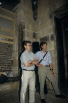 Sabil room: Salsabil, during conservation, replacing masonry (HAH & AEH ...