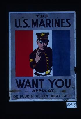 The U.S. Marines want you. Apply at