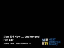 Sign 504 Now Unchanged First Edit — Calisphere