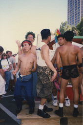 Gay Asian Pacific Alliance members at San Francisco Pride
