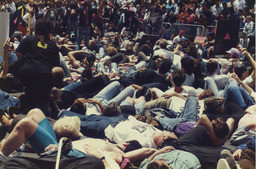 Die-in at the 1991 San Francisco Pride Parade