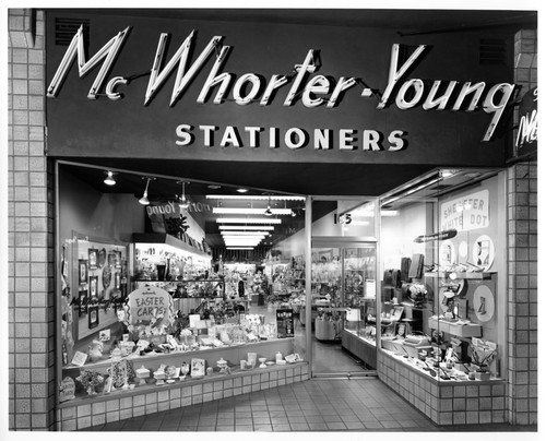Exterior of the San Jose First Street McWorther-Young Store