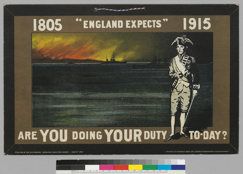 18-5 "England expects" 1915: Are you doing your duty To-day