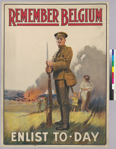 Remember Belgium: Enlist To-day