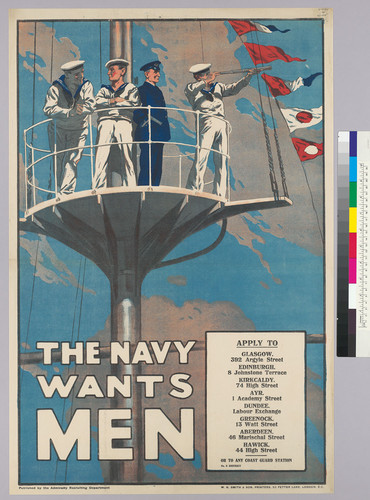 The Navy wants men