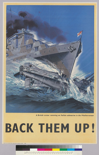 Back Them up! : A British cruiser in the Mediterranean