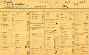 WPA household census for 1607 MONTANA, Los Angeles