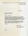 Letter [to] Francois Reichenbach, Paris, France [from] Bruce Herschensohn, Hollywood, Calif. - May 13, 1965