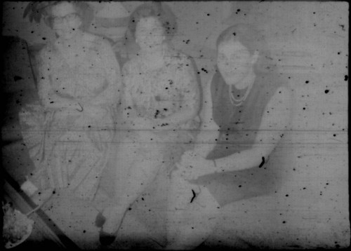 Alice Peters and others (Peters relatives?) seated on a couch