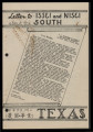 Letter to Issei and Nisei about the South, Texas
