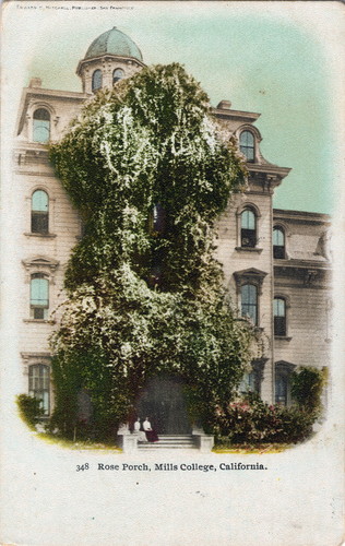 Postcard of Mills Hall