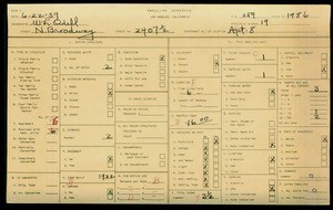 WPA household census for 2407 N BROADWAY, Los Angeles