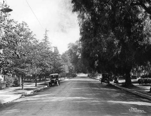 Early view of Hollywood Blvd