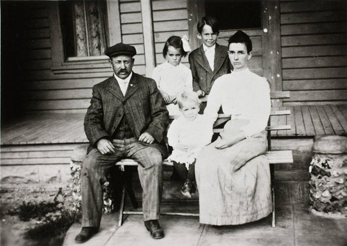 The Covington Family, early residents in Banning, California