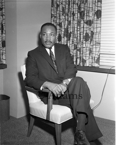 Dr. Martin Luther King Jr. Portrait, Los Angeles, 1958