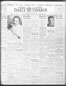 Daily Trojan, Vol. 28, No. 91, March 04, 1937