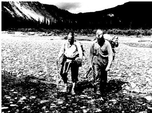 George Beadle and Gunnar Bergman in Alaska