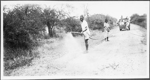 Eradication of locusts, Tanzania, ca. 1927-1938