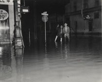 1958 flood in downtown San Jose, CA