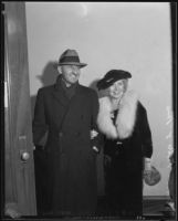 Buron Fitts and his wife Marion Fitts, Los Angeles, 1928-1939