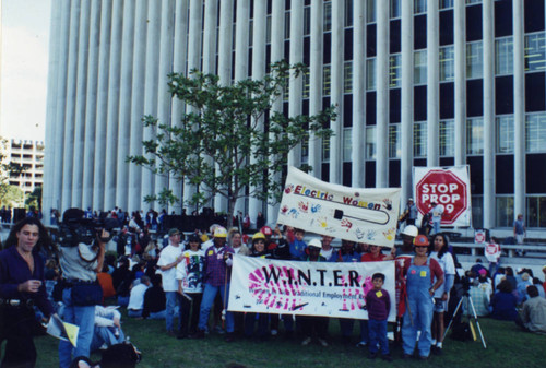 Proposition 209 protest rally