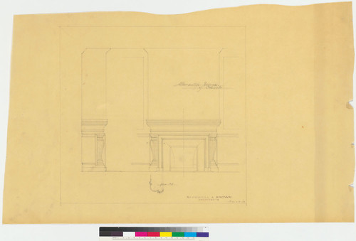 Alternative Design of Console [for the Cercle de l'Union]