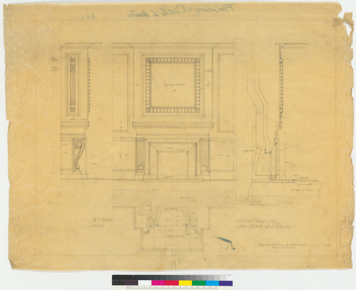 Fire Place for the Cercle de l'Union