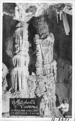 Mitchell's Caverns [Caption from Frasher Indexes]