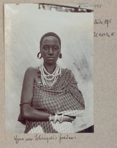 One of Shangali’s women, Tanzania, ca.1900-1904