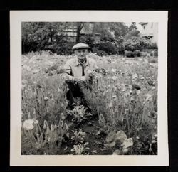 Vail Photo of J. B. Keil in Poppy Field