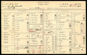 WPA household census for 1411 1/2 E 17TH ST, Los Angeles