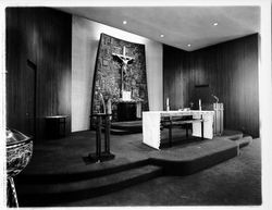 Interior of Holy Spirit Church, Santa Rosa, California, 1967