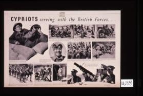 Cypriots serving with the British forces