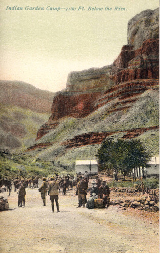 Postcard, Indian Garden Camp